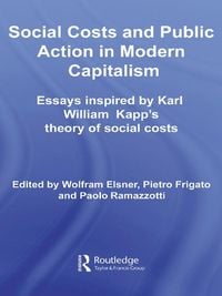 Produktbild: Social Costs and Public Action in Modern Capitalism