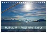 Produktbild: Hurtigruten - Faszination Natur (Tischkalender 2026 DIN A5 quer), CALVENDO Monatskalender