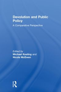Produktbild: Devolution and Public Policy