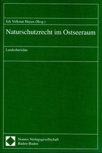 Produktbild: Naturschutzrecht im Ostseeraum