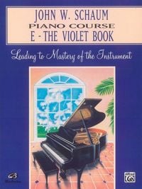 Produktbild: John W. Schaum Piano Course, E: The Violet Book
