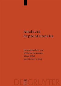 Produktbild: Analecta Septentrionalia
