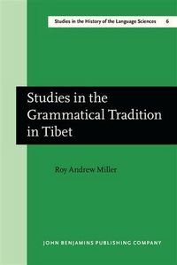 Produktbild: Studies in the Grammatical Tradition in Tibet