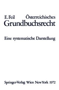 Produktbild: &Ouml;sterreichisches Grundbuchsrecht