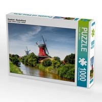 Produktbild: CALVENDO Puzzle Greetsiel - Deutschland | 1000 Teile Lege-Gr&ouml;&szlig;e 64x48cm Foto-Puzzle f&uuml;r gl&uuml;ckliche Stunden