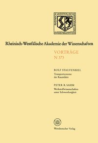 Produktbild: Rheinisch-Westf&auml;lische Akademie der Wissenschaften