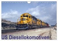 Produktbild: US Diesellokomotiven (Wandkalender 2026 DIN A4 quer), CALVENDO Monatskalender