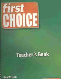 Produktbild: First Choice: Teacher's Book