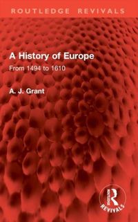 Produktbild: A History of Europe