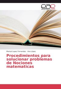 Produktbild: Procedimientos para solucionar problemas de Nociones matematicas