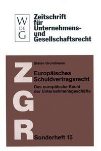 Produktbild: Europ&auml;isches Schuldvertragsrecht