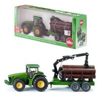 Produktbild: Siku 1954 Traktor mit Forstanh&auml;nger