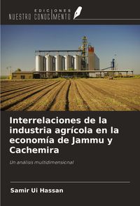 Produktbild: Interrelaciones de la industria agr&iacute;cola en la econom&iacute;a de Jammu y Cachemira