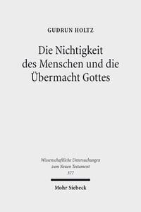 Produktbild: Die Nichtigkeit des Menschen und die &Uuml;bermacht Gottes