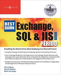 Produktbild: The Best Damn Exchange, SQL and IIS Book Period