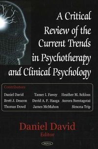 Produktbild: Critical Review of the Current Trends in Psychotherapy & Clinical Psychology