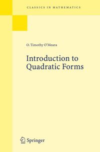Produktbild: Introduction to Quadratic Forms