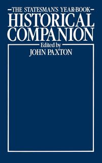 Produktbild: The Statesman&rsquo;s Year-Book Historical Companion