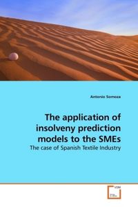 Produktbild: Somoza, A: The application of insolveny prediction models to