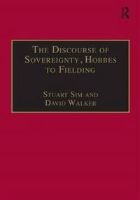 Produktbild: Sim, P: The Discourse of Sovereignty, Hobbes to Fielding