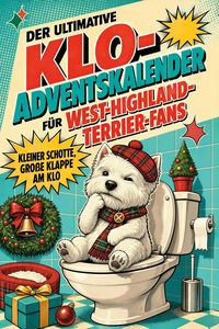 Produktbild: Der ultimative Klo-Adventskalender f&uuml;r West-Highland-Terrier-Fans