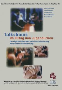 Produktbild: Talkshows im Alltag von Jugendlichen