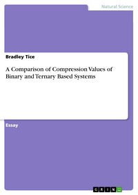 Produktbild: A Comparison of Compression Values of Binary and Ternary Based Systems