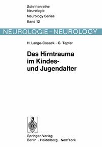 Produktbild: Das Hirntrauma im Kindes- und Jugendalter
