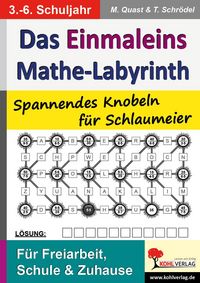 Produktbild: Das Einmaleins-Mathe-Labyrinth