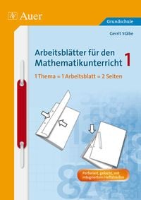 Produktbild: Arbeitsbl&auml;tter f&uuml;r den Mathematikunterricht 1