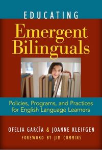 Produktbild: Garcia, O:  Educating Emergent Bilinguals