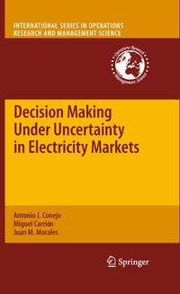 Produktbild: Decision Making Under Uncertainty in Electricity Markets