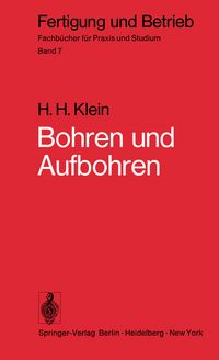 Produktbild: Bohren und Aufbohren