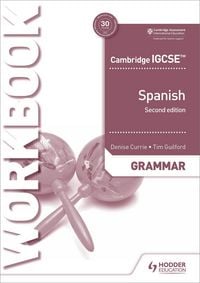 Produktbild: Cambridge IGCSE(TM) Spanish Grammar Workbook Second Edition