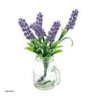 Produktbild: NTK-Collection Kunstblume Lavendel in Glaskrug Leilani Kunstblume Lavendel in Glaskrug Leilani