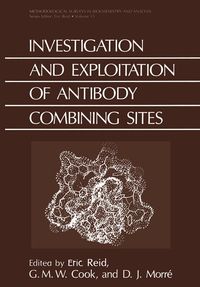 Produktbild: Investigation and Exploitation of Antibody Combining Sites