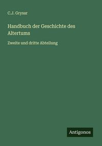 Produktbild: Handbuch der Geschichte des Altertums