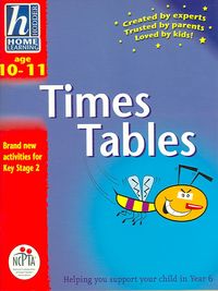 Produktbild: Hodder Home Learning: Age 10-11 Times Tables: Helping You Support Your Child in Year 6