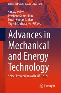 Produktbild: Advances in Mechanical and Energy Technology
