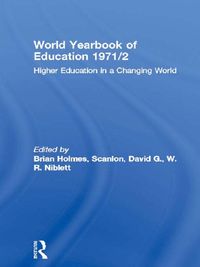 Produktbild: World Yearbook of Education 1971/2