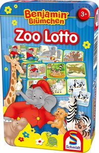 Produktbild BMM - Benjamin Blümchen, Zoo Lotto in Metalldose