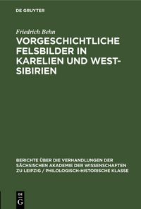 Produktbild: Vorgeschichtliche Felsbilder in Karelien und West- Sibirien