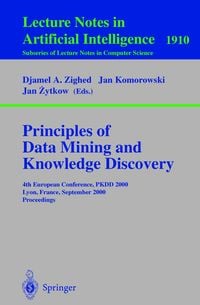 Produktbild: Principles of Data Mining and Knowledge Discovery