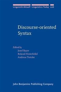 Produktbild: Discourse-oriented Syntax