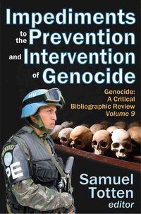 Produktbild: Totten, S: Impediments to the Prevention and Intervention of