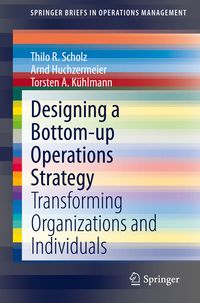Produktbild: Designing a Bottom-up Operations Strategy