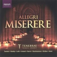 Produktbild: Short/Tenebrae: Miserere