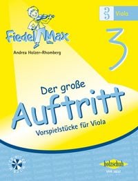 Produktbild: Der gro&szlig;e Auftritt 3 Viola (mit CD)