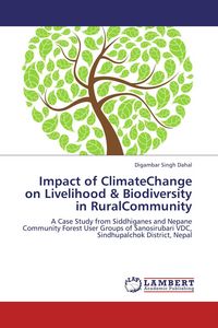 Produktbild: Impact of ClimateChange on Livelihood & Biodiversity in RuralCommunity