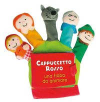 Produktbild: Cappuccetto Rosso. Una fiaba da animare. Libro di stoffa